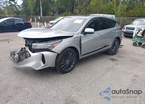 2023 Acura Rdx A-Spec Advance Package из США, поврежденный, VIN 5J8TC2H89PL016122